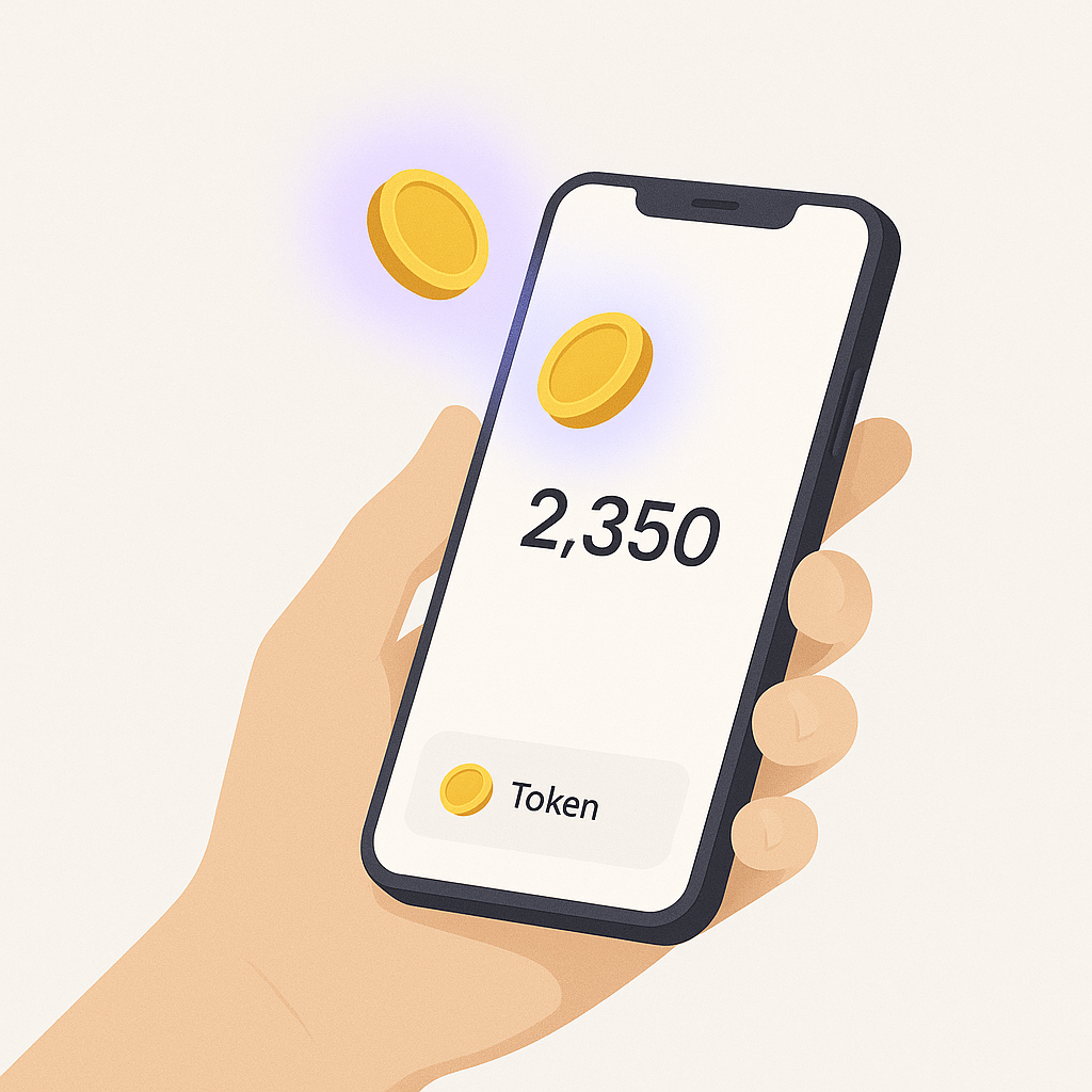 First time buying cam tokens - personalized package guide